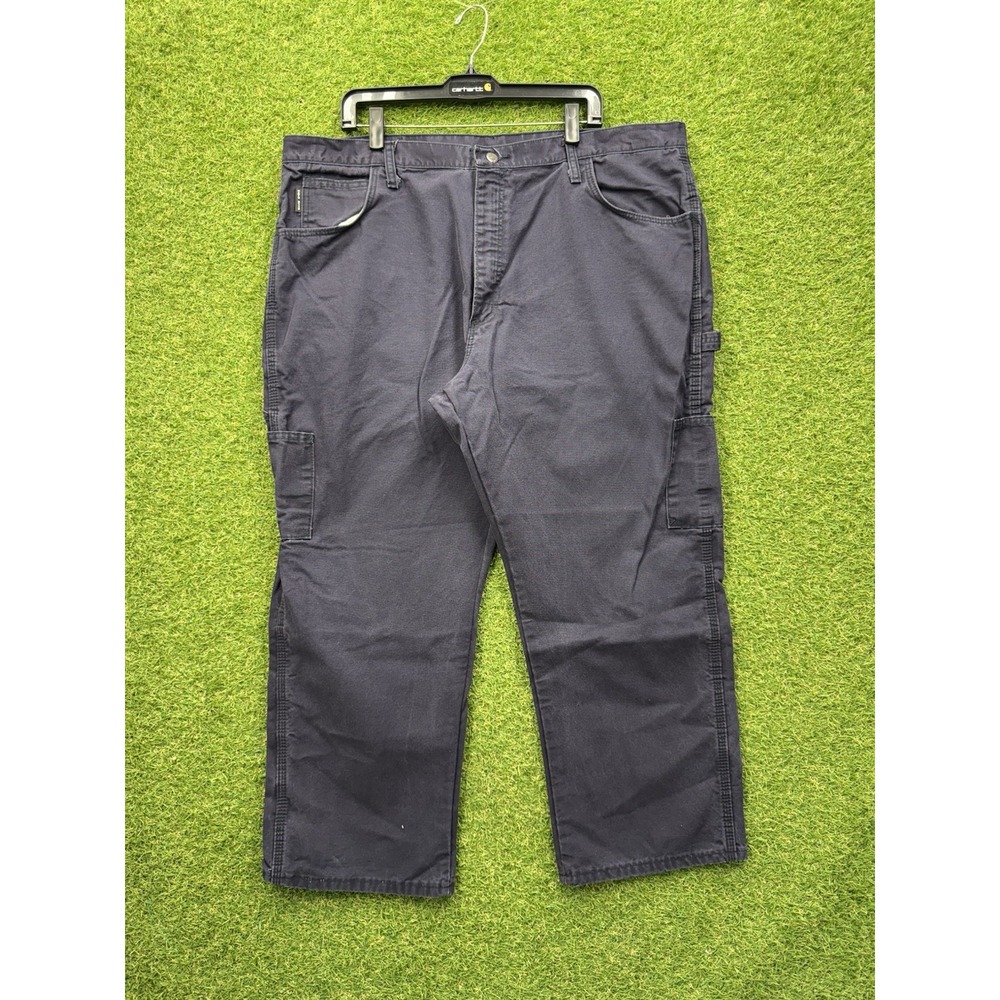 Bulwark FR Pants Mens 40 x28 iQ Series Navy Blue Cargo Flame Resistant Workwear